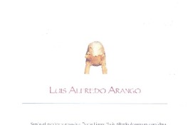 Luis Alfredo Arango  [artículo].