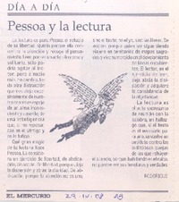 Pessoa y la lectura  [artículo] Rodericus