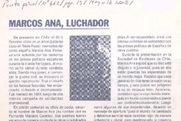 Marcos Ana, luchador  [artículo].