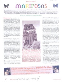 Mariposas  [artículo] Gino Palma.