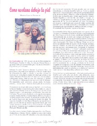 Como resolana dabajo la piel  [artículo] Marisol Larenas Navarrete.