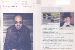 Jorge Volpi  [artículo] Sylvia Bustamante G.