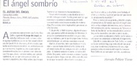 El ángel sombrío  [artículo] Hernán Poblete Varas.