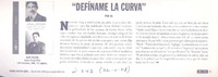Defíname la curva  [artículo] Vu.