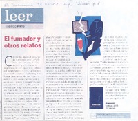 El fumador y otros relatos  [artículo] Rodrigo Pinto.