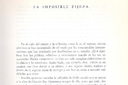 La imposible fijeza  [artículo] Jorge Albistur.