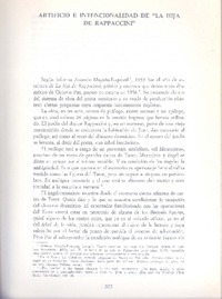 artificio e intencionalidad de "La hija de Rappaccini"  [artículo] Alberto Blas.