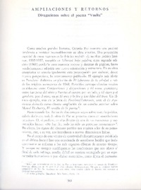 Ampliaciones y retornos  [artículo] Luys A. Diez.