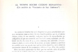 El tiempo hecho cuerpo repartido  [artículo] Jorge Rodríguez Padrón.