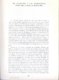 El camino y la arboleda  [artículo] Alejandro Paternain.