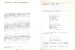Sacando en claro "Pasando en claro"  [artículo] Eva Margarita Nieto.