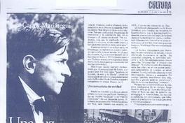 Una luz en el camino  [artículo] Gustavo Espinoza M.