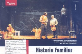 Historia familiar  [artículo] Ítalo Passalacqua C.