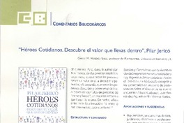 Héroes cotidianos  [artículo] Carlos Mreno Pérez.