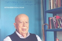 Se le acusa de poeta (entrevista)  [artículo] Víctor Bascur A.