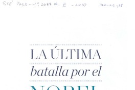La última batalla por el Nobel  [artículo] Emilio Maldonado.