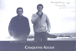 Chaquetas azules  [artículo] Oliver Welden.