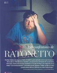 Las confesiones de Ratoncito (entrevista)  [artículo] Álvaro Bisama.