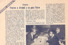 Proceso a Arrabal y su gara Patra  [artículo].