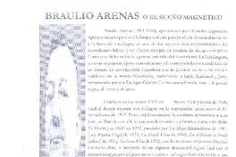 Braulio Arenas o el sueño magnético  [artículo] Rodrigo Verdugo.