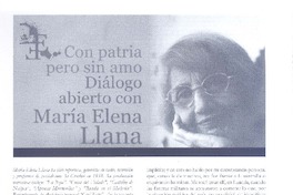 Con patria pero sin amo (entrevista)  [artículo] Antonio Cardentey.