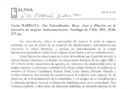 (in)subordinadas  [artículo] Diana Kiss de Alejandro.