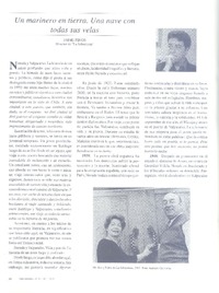 Un marinero en tierra  [artículo] Jaime Pinos.