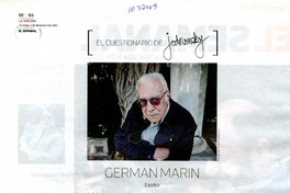 Germán Marín  [artículo] Alejandro Jodorowky