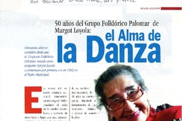 El alma de la danza.  [artículo]