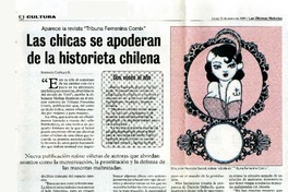 Las chicas se apoderan de la historieta chilena  [artículo] Rodrigo Castillo R.