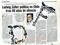 Ludwig Zeller publica en Chile tras 40 años de silencio  [artículo] Alfonso Cortínez.