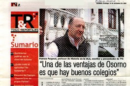 "Una de las ventajas de Osorno es que hay buenos colegios"  [artículo] Gerson Candia Morales.