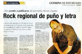 Rock regional de puño y letra.  [artículo]