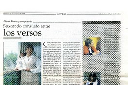 Buscando consuelo entre versos  [artículo] Daniel Navarrete Alvear.