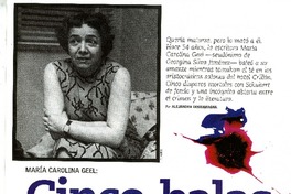 Cinco balas y un día  [artículo] Alejandra Costamagna.