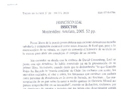 Insectos  [artículo]Cristián Gómez O.