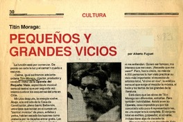 Pequeños y grandes vicios  [artículo] Alberto Fuguet.