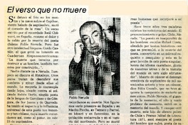 El verso que no muere  [artículo] S.