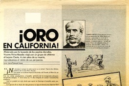 Oro en California!  [artículo] Cherie Zalaquett Aquea.
