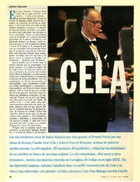 Cela, grandezas y miserias  [artículo] Antonio Caballero.