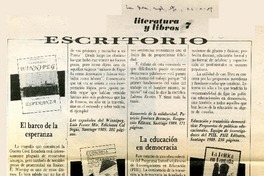 Escritorio.  [artículo]