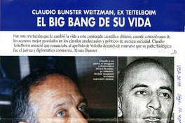 Claudio Bunster Weitzman, ex Teitelboim. (entrevistas) [artículo]