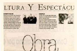 Obra "Tengo miedo torero" en Calama  [artículo]