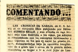 Comentando...  [artículo]A. P.