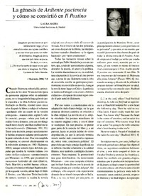 La génesis de Aridiente paciencia y cómo se convirtió en Il postino  [artículo] Laura Hatry.