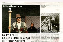 De 1961 al 2013: los dos Versos de Ciego de Héctor Noguera  [artículo] Estefanía Etcheverría