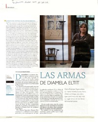 Las armas de Diamela Eltit  [artículo] Nicolás Poblete Pardo