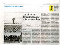 Las historias desconocidas de la locura nuclear  [artículo] Evelyn, Erlij