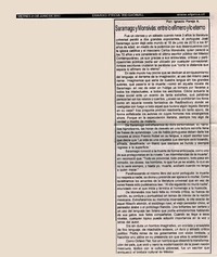 Saramago y Monsivás: entre lo efímero y lo eterno  [artículo] Ignacio Pareja A.