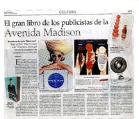 El gran libro de los publicistas de la Avenida Madison  [artículo] Ignacio Díaz.